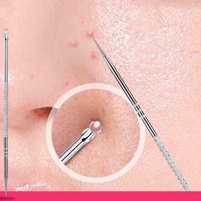 Picture of Blackhead Remover Tool Acne Pimple Spot Extractor Pin - Silver