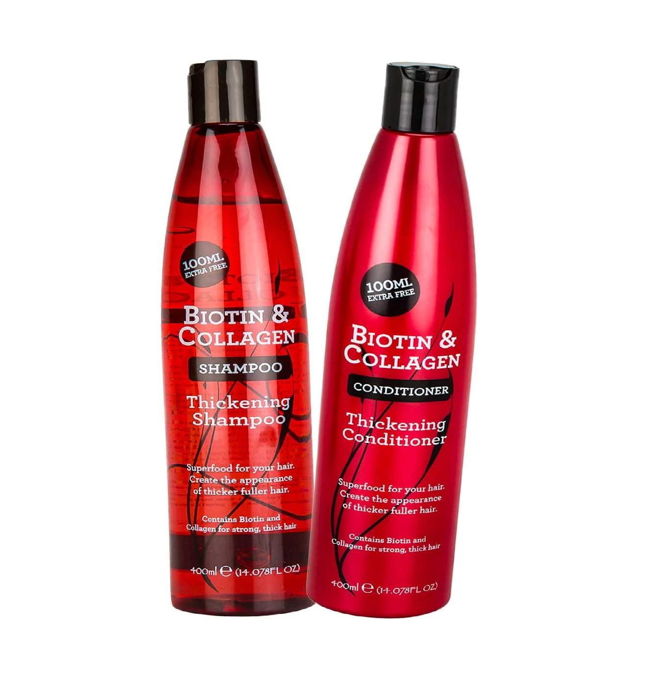 Picture of Biotin & Collagen Thickening Shampoo & Conditioner Combo For Strong Thick Hair-800ml