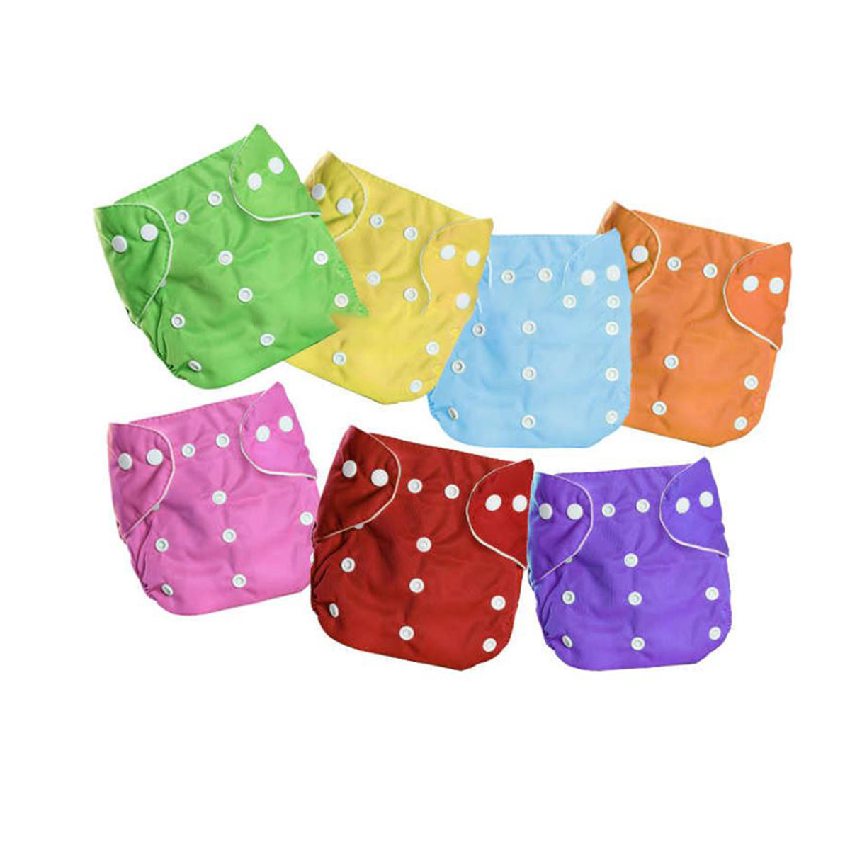 Picture of Washable Cloth Pants Baby Diaper with 3 Layer Pad -1 Pcs