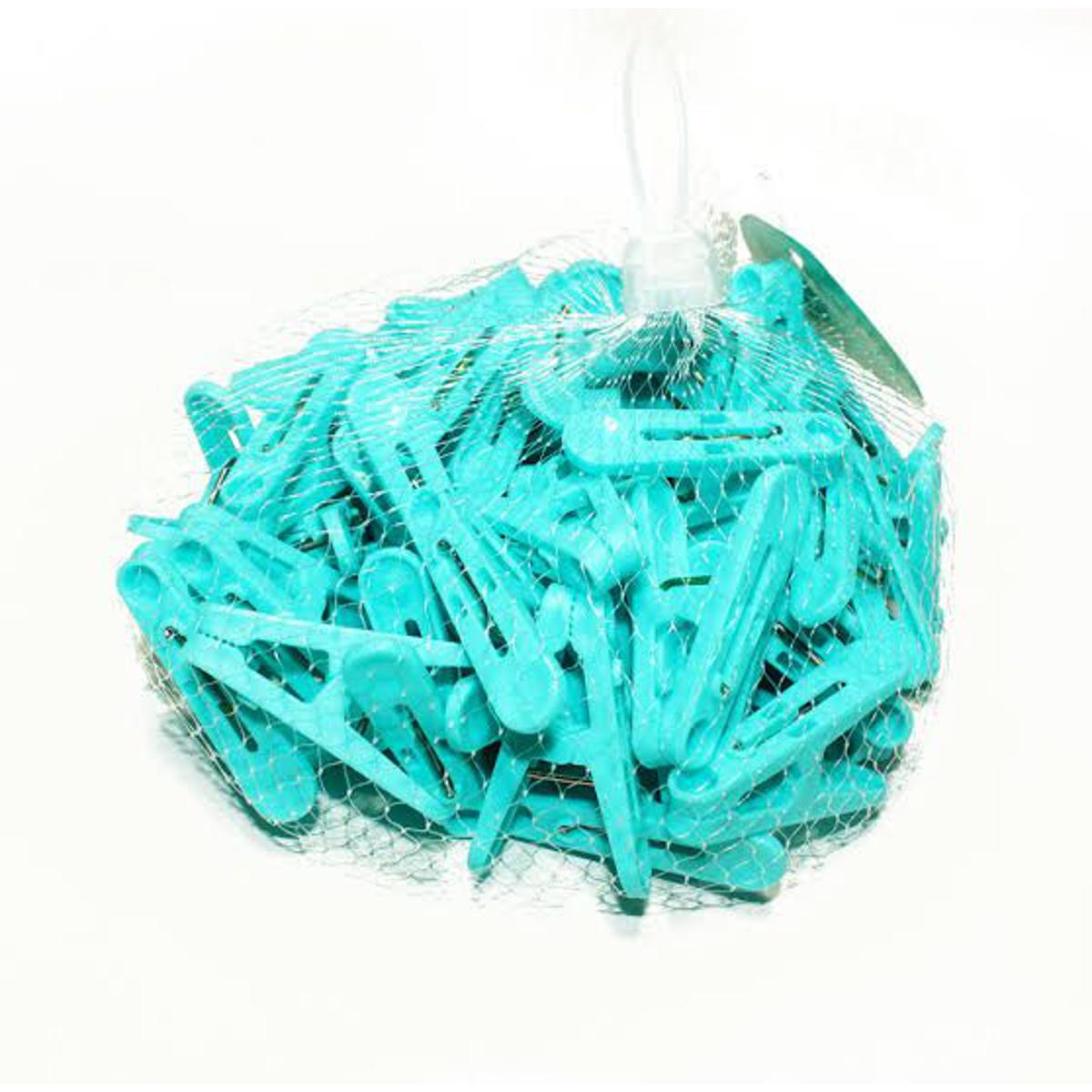 Picture of 50 pcs Best Quality Colorful Plastic Cloth Clip - Multicolor - cloth hanger