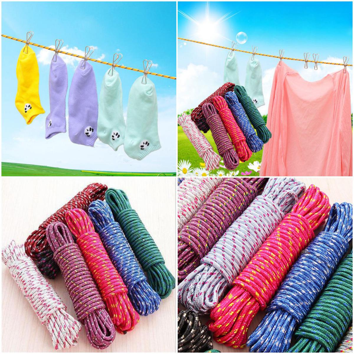 Picture of 20 Meter Nylon Windproof Slip Clothesline - Hanger - cloth hanger