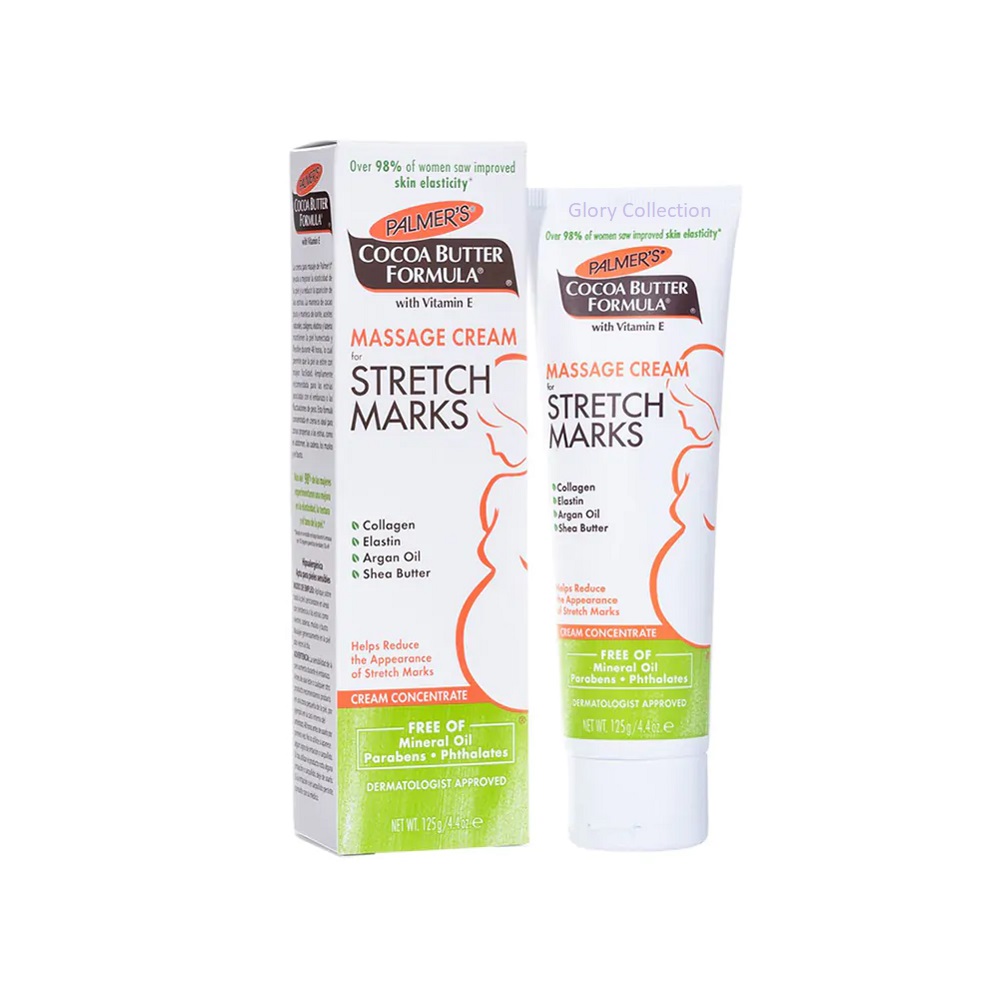 Picture of Palmers coca butter formula with vitamin E massage cream for stretch marks-125 g