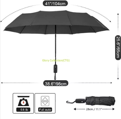 Picture of HIGH QUALITY SANKARS Umbrella Auto Open & Auto Close Sun Protected. Waterproof, Windproof, Double Layer, Fashionable, Stylish Umbrella