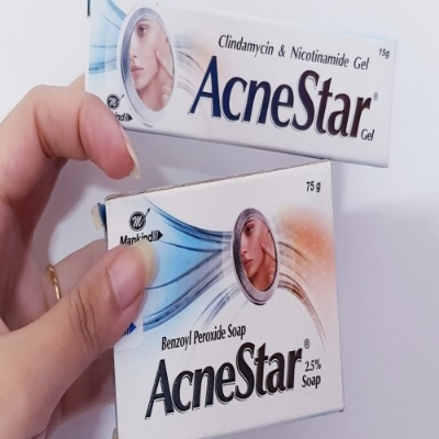 Picture of Mankind Combo of Acne Star Gel And Soap (Set of 2)