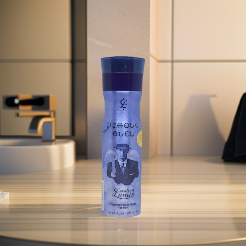 Picture of Creation Lamis Diable Blue Body Spray for Men - 200 ml