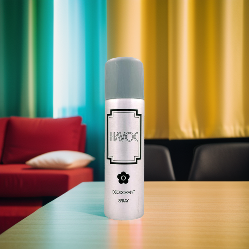 Picture of Havoc Silver Floral Spray Deodorant For Men-200Ml