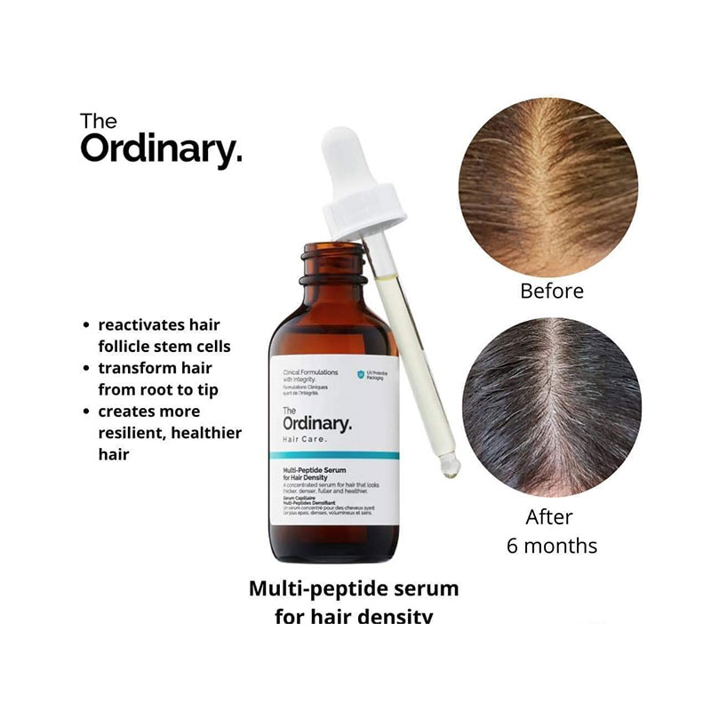 Picture of The Ordinary Hair Care Multi-Peptide Serum For Hair Density-60ml