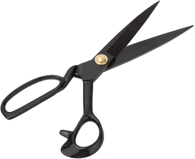 Picture of Black Color Premium Professional Scissor Used for Multi Purpose Cutting Scissors-(10.5 Inch)