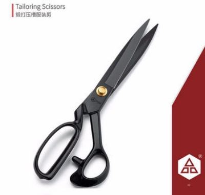 Picture of Black Color Premium Professional Scissor Used for Multi Purpose Cutting Scissors-(10.5 Inch)