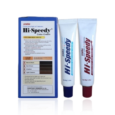 Picture of SEWHA HI SPEEDY 7 NATURAL BLACK HAIR COLOR CREAM -40g/60g/120g/150g