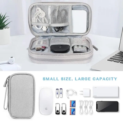 Picture of Travel Men women Custom Logo Gadget Digital Electronic Accessories Storage USB Cable Organizer Bag- Avant-garde