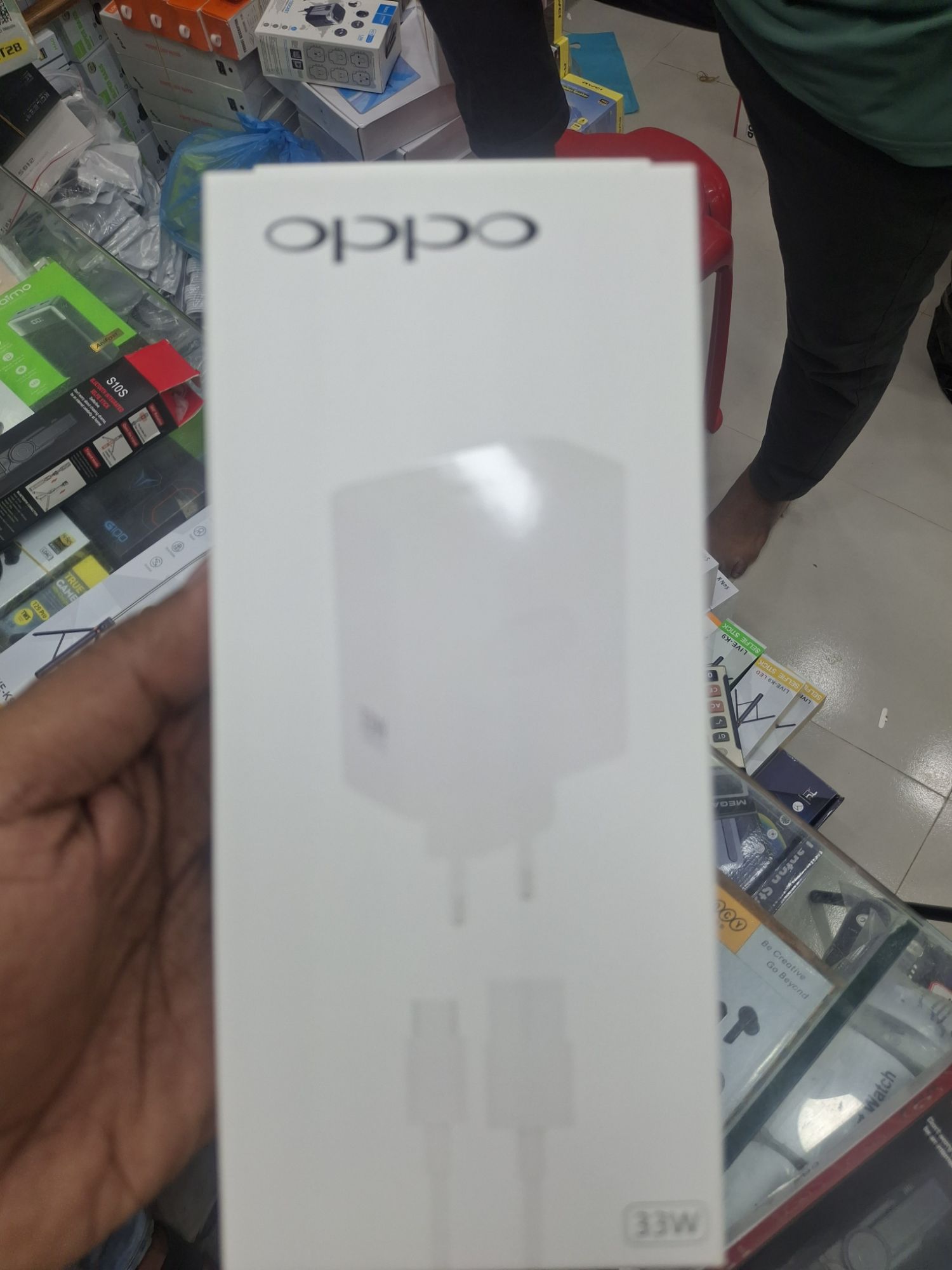Picture of OPPO Adaptor Charger 33W SuperVOOC Original A96 A76 Reno7 K10 f19 f19 pro f21 pro f21s pro