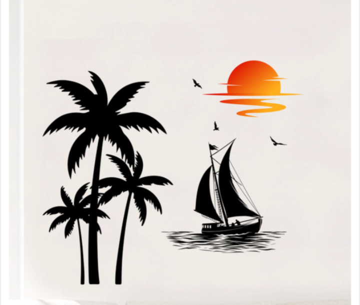 Picture of PVC Wall Sticker -3.5 feet/ 5feet