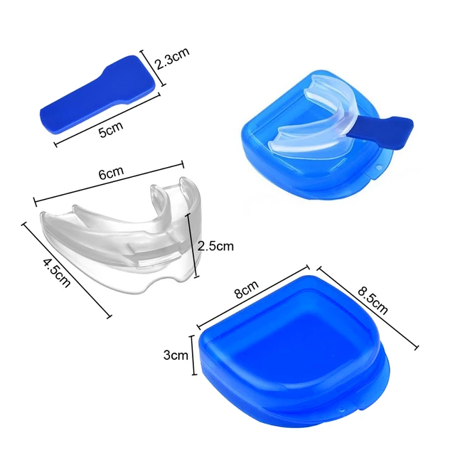Picture of Glorysmile Mouth Guard 8 Packs Comfortable Custom Mold For Grinding Teeth Clenching At Night Bruxism Whitening Tray Guard
