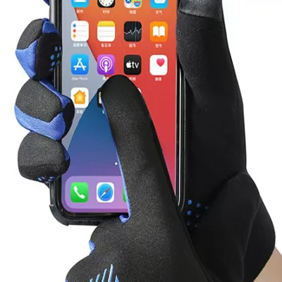 Picture of Fashion Racing Glove Full Finger Breathable Motorcycle Gloves Winter Touch Screen Motocross Gloves