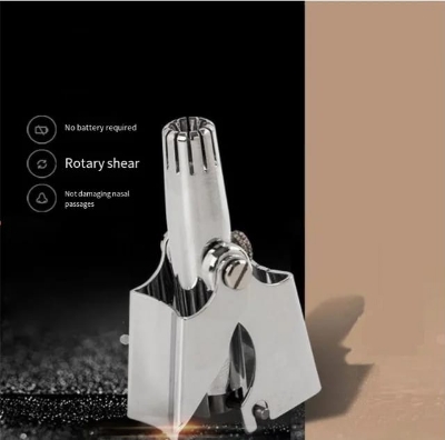 Picture of Portable Mini Stainless Steel Manual Nose Ear Hair Trimmer
