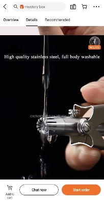 Picture of Portable Mini Stainless Steel Manual Nose Ear Hair Trimmer