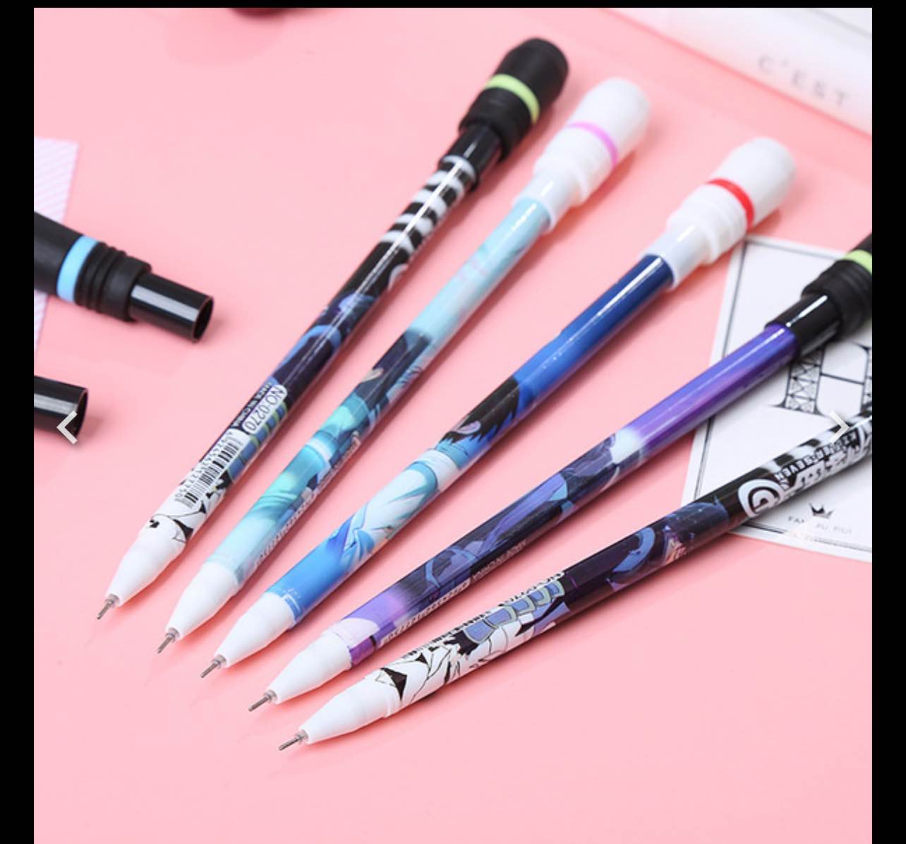 Picture of 1Pcs Magic Spinner Toy Adult Kids Antistress Spinning Pen Plastic Spiner Pen Stress Reliever Anti-slip Hand Spinner Stress Toy