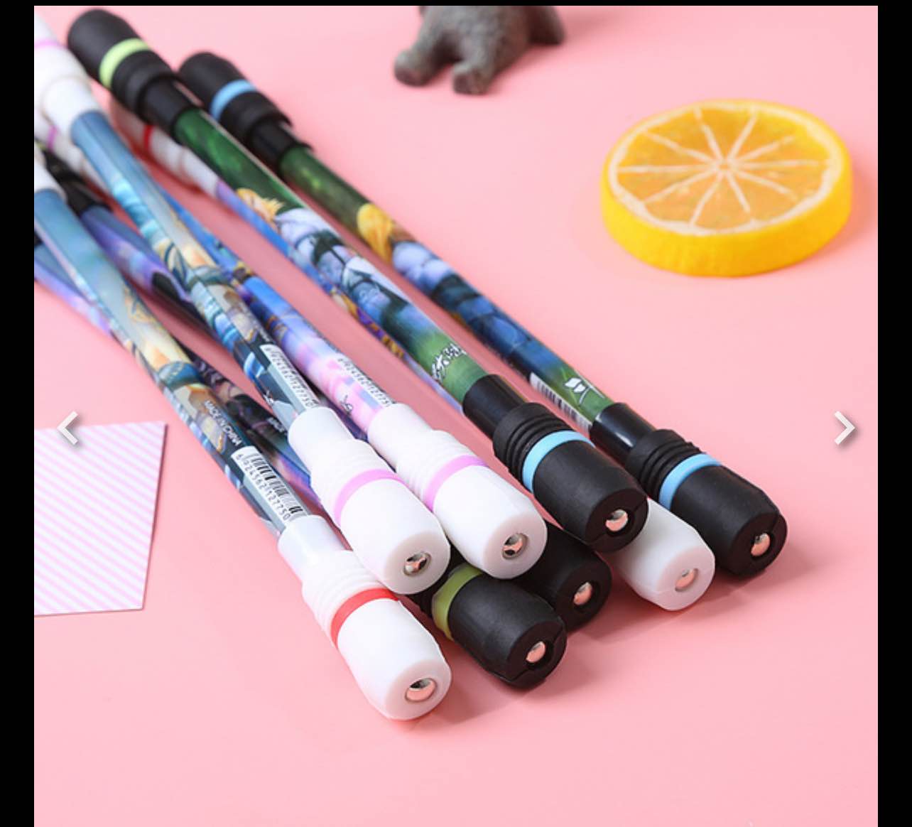 Picture of 1Pcs Magic Spinner Toy Adult Kids Antistress Spinning Pen Plastic Spiner Pen Stress Reliever Anti-slip Hand Spinner Stress Toy
