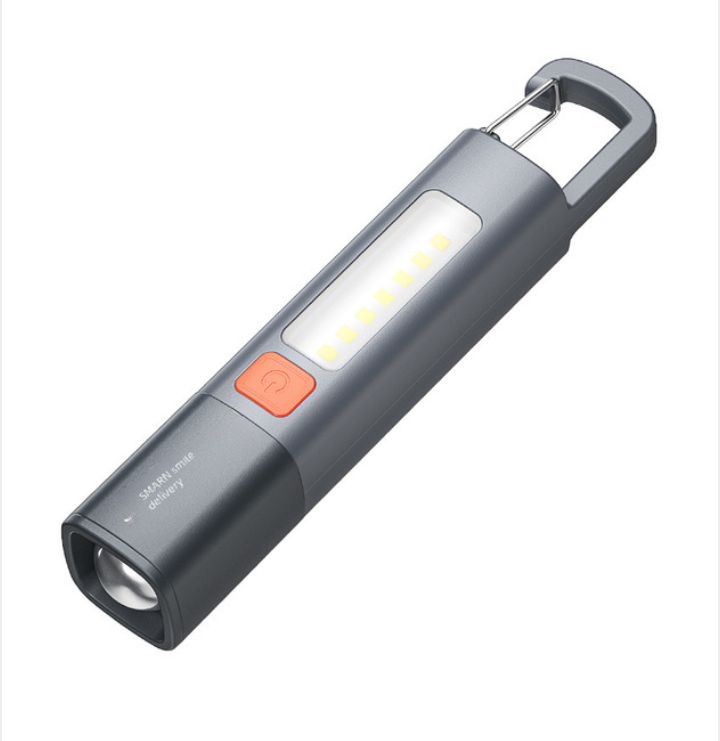 Picture of Ultra Bright Torch Searchlight 3 Modes Mini Portable Waterproof light USB Rechargeable Indoor And Outdoor Camping Lighting - torch light