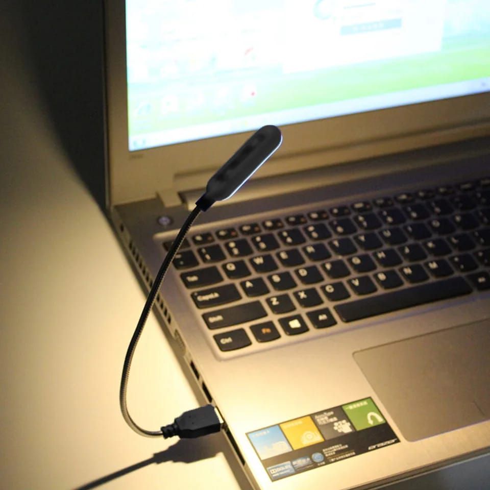Picture of Portable USB Reading Lamp Mini Led Book Light Night Lights Powered By Laptop Notebook Computer Christmas Gift Led Light