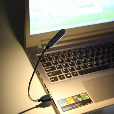 Picture of Portable USB Reading Lamp Mini Led Book Light Night Lights Powered By Laptop Notebook Computer Christmas Gift Led Light