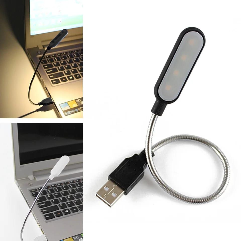 Picture of Portable USB Reading Lamp Mini Led Book Light Night Lights Powered By Laptop Notebook Computer Christmas Gift Led Light