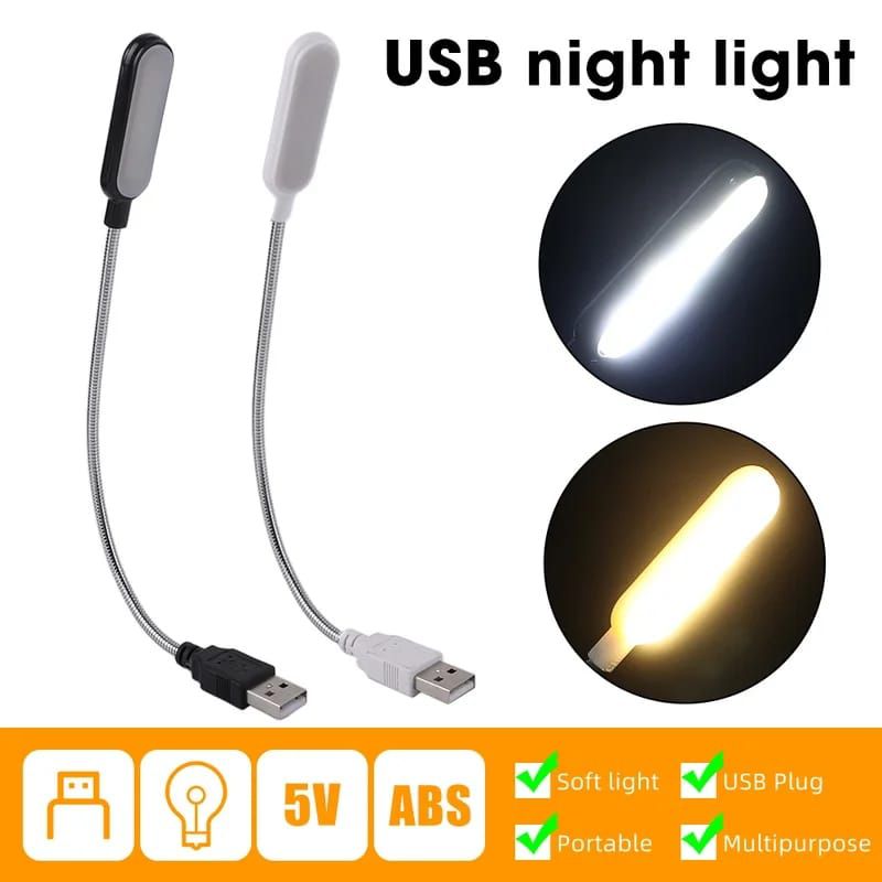 Picture of Portable USB Reading Lamp Mini Led Book Light Night Lights Powered By Laptop Notebook Computer Christmas Gift Led Light