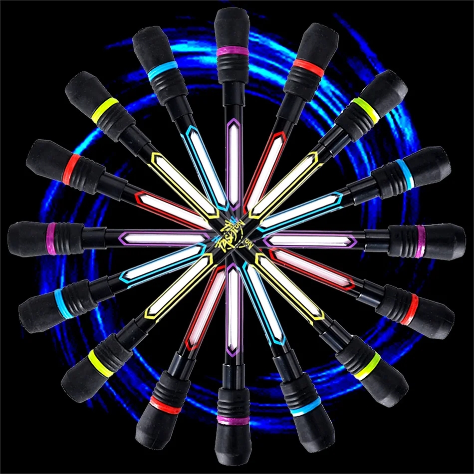 Picture of 1Pcs Magic Spinner Toy Adult Kids Antistress Spinning Pen Plastic Spiner Pen Stress Reliever Anti-slip Hand Spinner Stress Toy