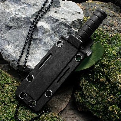 Picture of Portable Hike Package Open Necklace Survive Opener EDC Pocket Self Blade Fruit Cutter Camp Outdoor Hunt Defense Mini Box Letter