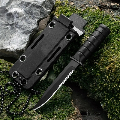 Picture of Portable Hike Package Open Necklace Survive Opener EDC Pocket Self Blade Fruit Cutter Camp Outdoor Hunt Defense Mini Box Letter