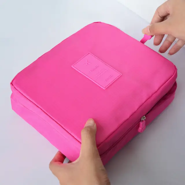 Picture of Travel Cosmetic Makeup Organizer Bags for Toiletrys under garments Makeup Organizing for Girl Women Outdoor Waterproof Make Up Case pouch