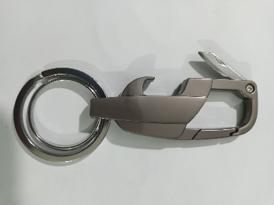Picture of Classic Men Mini Keychain Outdoor Multi-Functional 2-In-1 Metal Bottle Opener With Two Key Rings For Boy Gifts