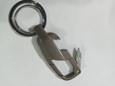 Picture of Classic Men Mini Keychain Outdoor Multi-Functional 2-In-1 Metal Bottle Opener With Two Key Rings For Boy Gifts