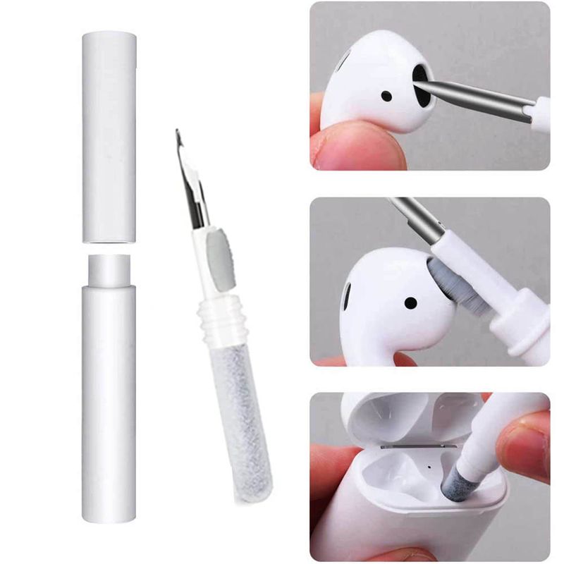 Picture of Cleaner Kit for Airpods Pro 1 2 3 4 earbuds Cleaning Pen brush Bluetooth Earphones Case Cleaning Tools for Huawei Samsung Xiaomi