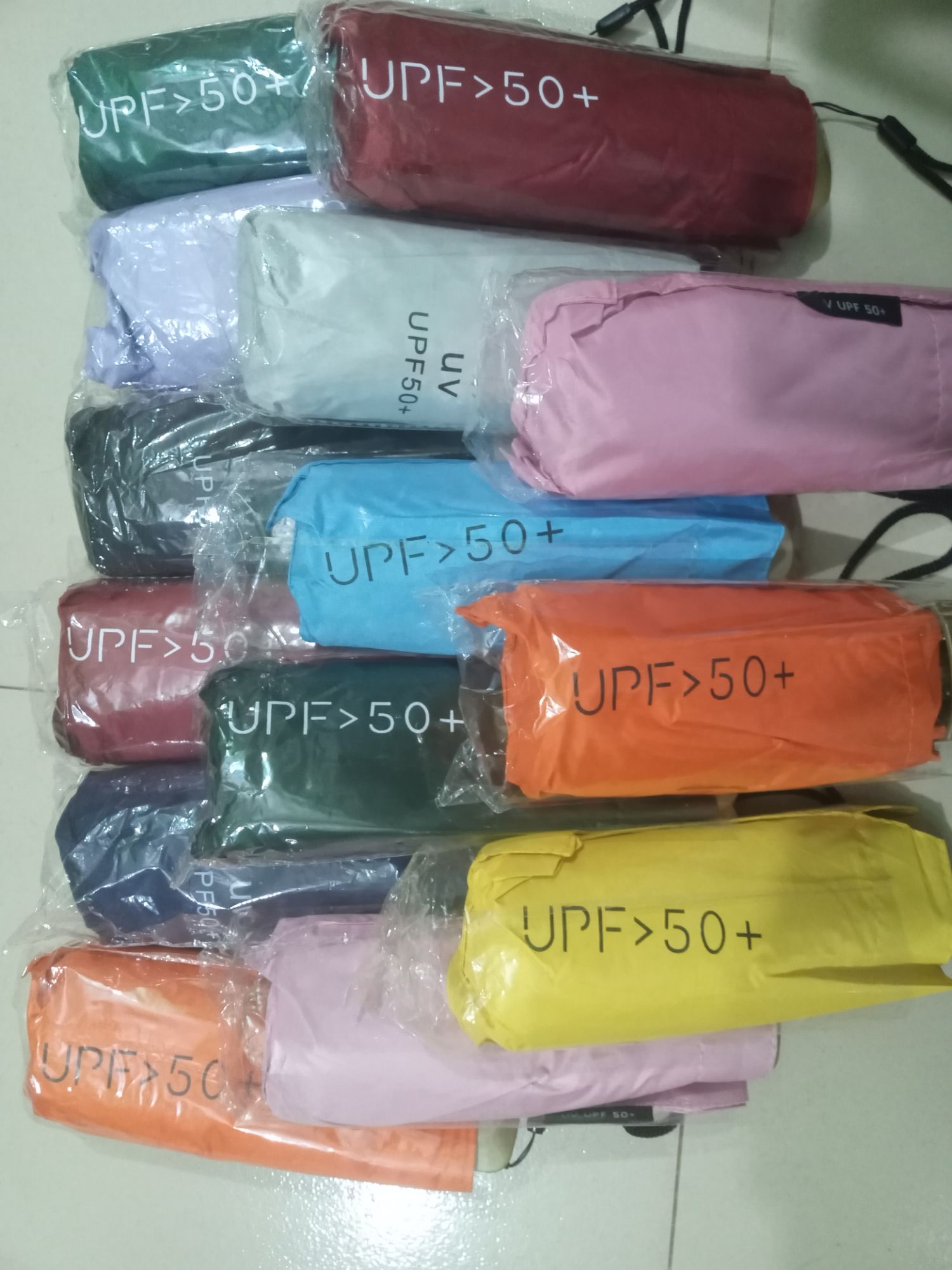 Picture of High Quality Personal Waterproof Sombrillas Women 5 Fold Small Gift Ladies Girls Light C...