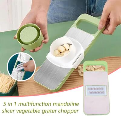Picture of 5-in-1 Multifunction Vegetable Cutter – Slicer, Chopper, Grater & Peeler for Kitchen Use