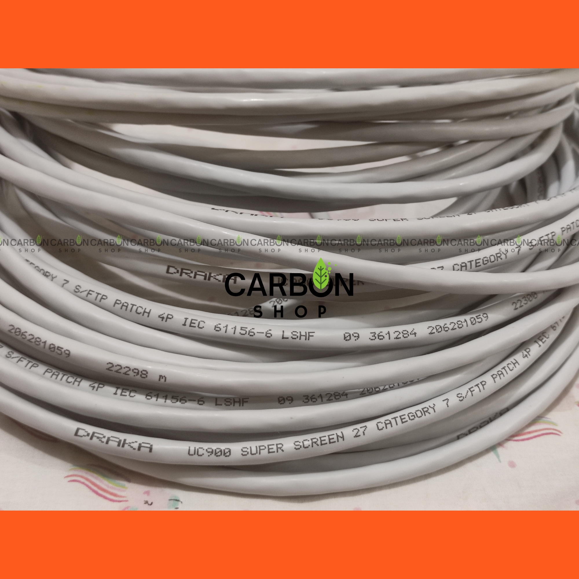 Picture of 2 Meter Cat7 Ethernet Cable Lan Cable 10Gbps High Speed RJ45 Networking Ethernet Lan Network Cord Cable Lead Ready Cable - High-Speed Internet Connectivity With Cat 7 Cable For Router Modem Computer PC And Laptops PS3 PS4