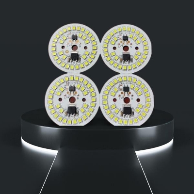 Picture of Round 220-240V LED Chip SMD for 18w 220v 4 pcs LED circuit
