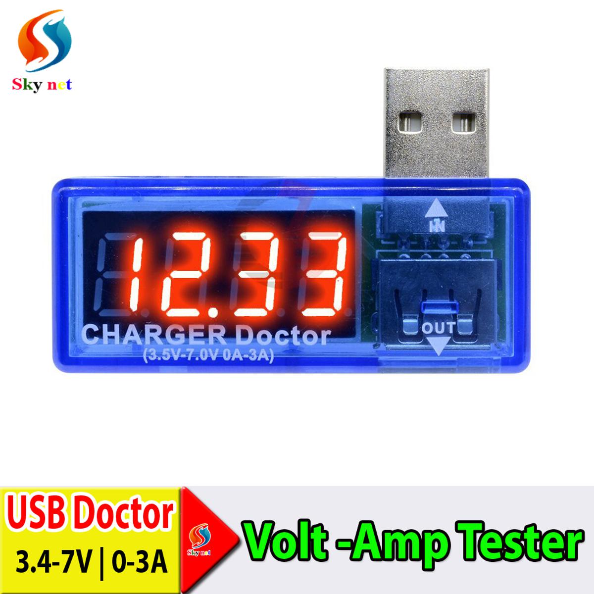 Picture of USB Power Current Voltage Meter Tester Portable Mini Current and Voltmeter Detector Charger Doctor USB Doctor