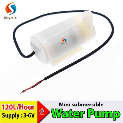 Picture of DC Water Pump 3-6V Mini Submersible Pump 120L/H