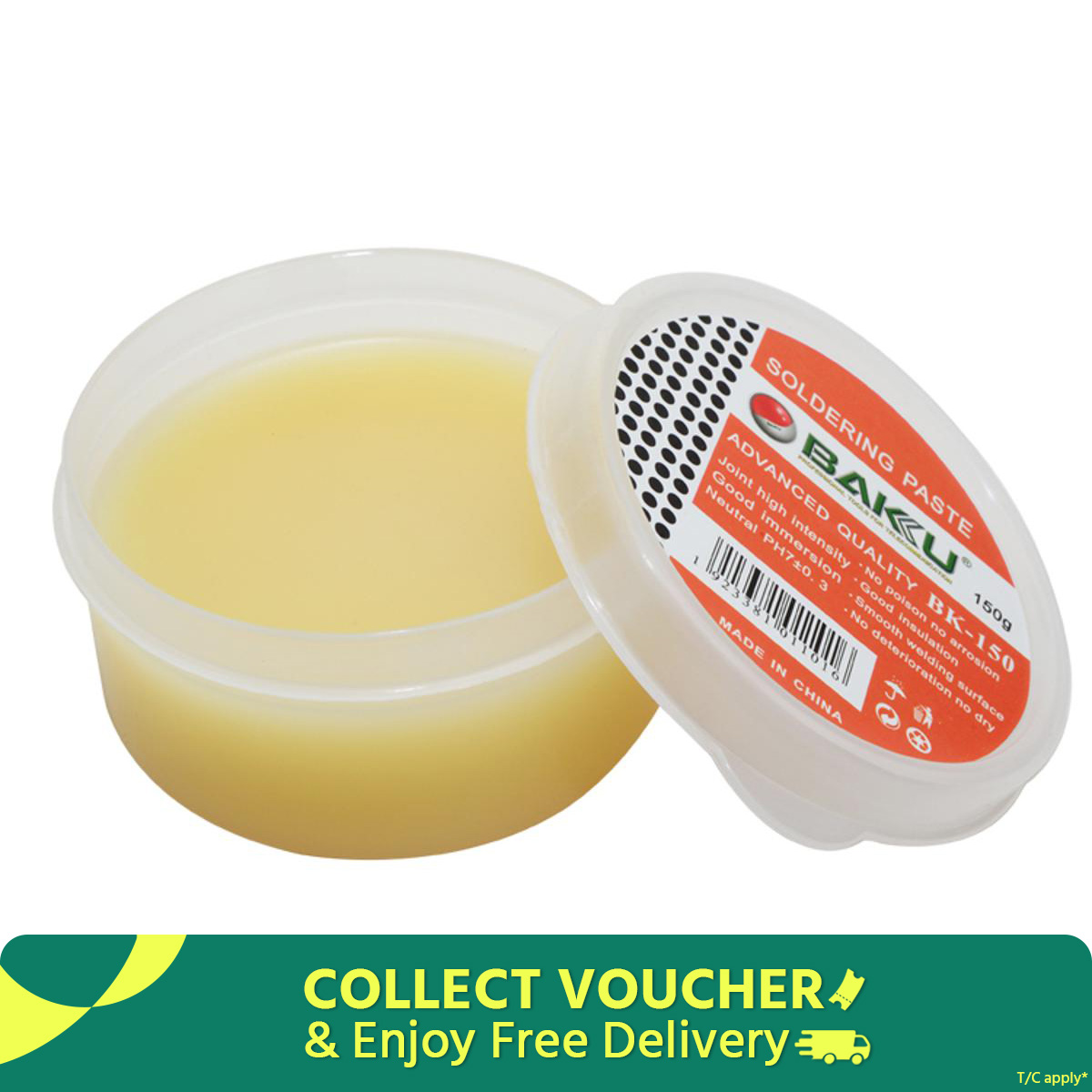 Picture of Soldering Paste or Rosin - BAKU Bk -60gm