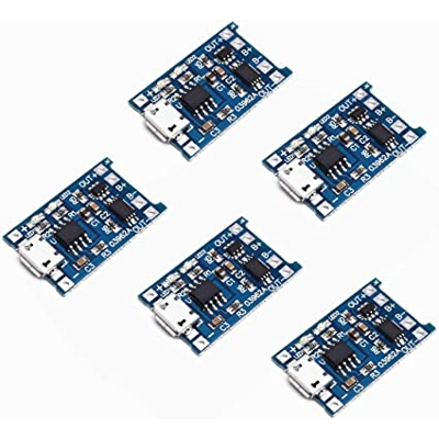 Picture of TP4056 Lithium Battery Charging Board 5V 1A 18650 Battery Charger 5pcs/Lot