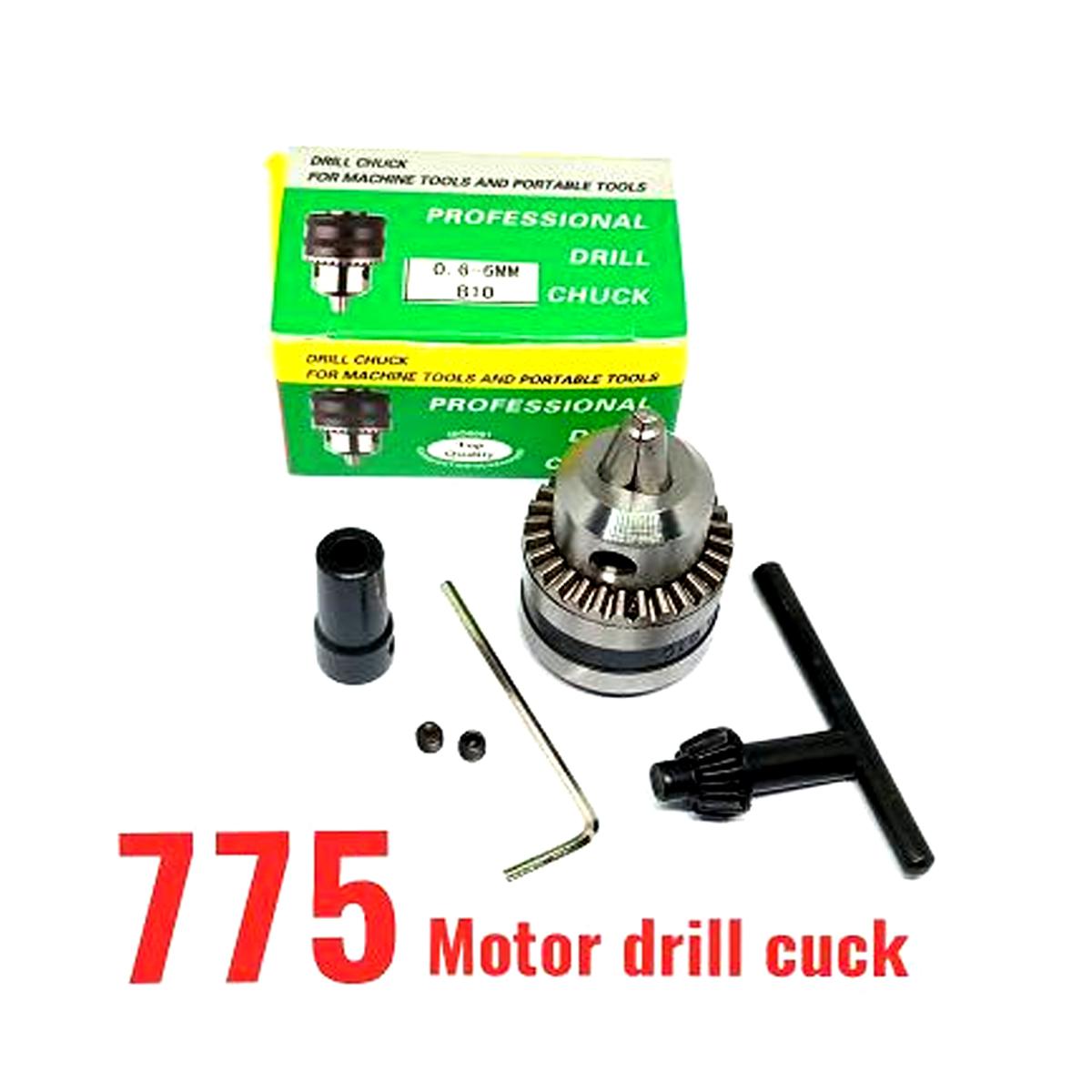 Picture of 775 Motor Drill Chuck, Mini Hand Drill Press, DIY Kit (0.6 - 6.0 mm bit supported)
