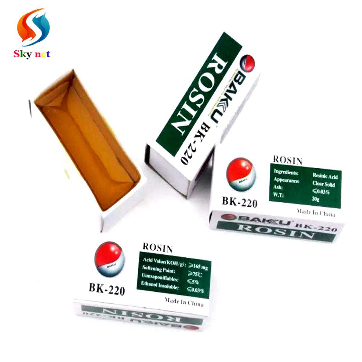 Picture of ROSIN SOLDERING FLUX 10gm Solder Welding Rosin Flux Carton Solder High Purity Durability Solid Grease Rosin Soldering Flux (3 pcs)
