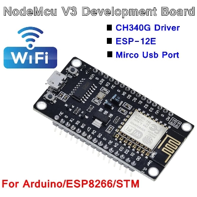 Picture of NODEMCU V3 ESP8266 WIFI MODULE DEVELOPMENT BOARD WITH CH340
