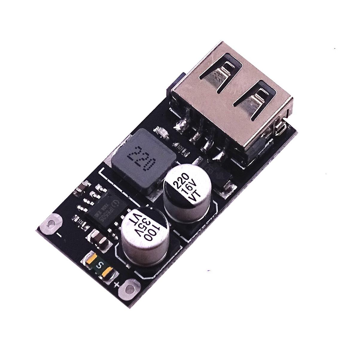 Picture of USB QC3.0 QC2.0 DC-DC Buck Converter Charging Step Down Module 6-32V 9V 12V 24V for Fast Charger Circuit Board 3V 5V 12V