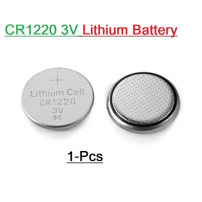 Picture of Cr1220 3v লিথিয়াম ব্যাটারি কয়েন সেল বাটন টাইপ cr1220 লিথিয়াম ওয়াচ ব্যাটারি cr 1220 ওয়াচ ক্যালকুলেটর এবং ইলেক্ট্রনিক্স ডিভাইসের জন্য - 6 volt battery