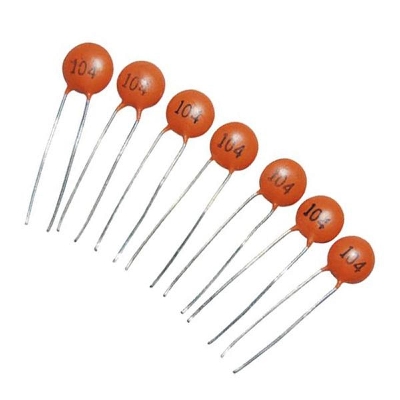 Picture of 25Pcs- Ceramic Capacitor 104 100nF 50V Disc Capacitor High Quality