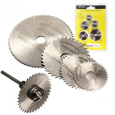 Picture of 6 Pcs HSS Mini Circular Saw Blades Cutting Disc